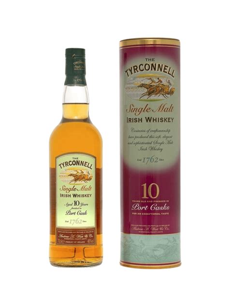 Tyrconnell 10 Year Old Single Malt Port Cask Finish Irishmalts