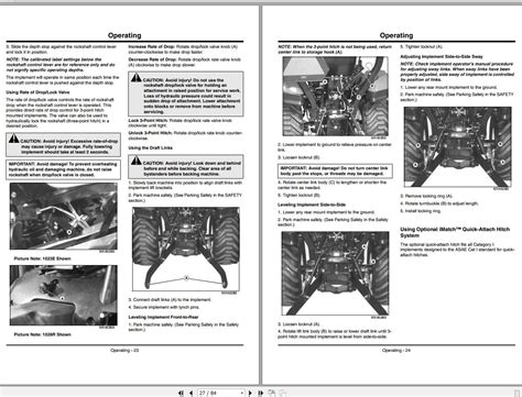 John Deere Tractors 1023e 1026r Sn 010001 Operator Manual Omlvu24604 F1 2011 Pdf