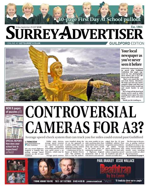 See The Surrey Advertisers Very First Compact Front Pages Surrey Live