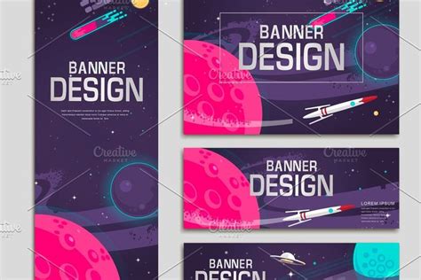 cartoon banner template, a Brochure Template by TotallypicRF