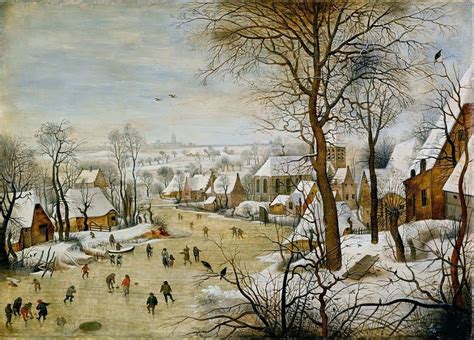 Pieter Bruegel cel Tânăr 15641638 pictor flamand Winter landscape