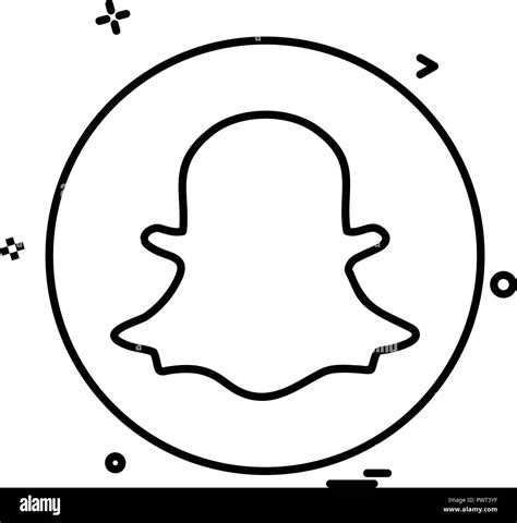 Snapchat Logo Black