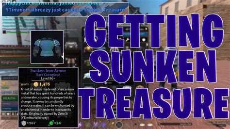 Getting Sunken Treasure In Arcane Odyssey Youtube