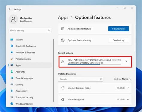 RSAT Windows 11 How To Install RSAT In Windows 11 Itechguides