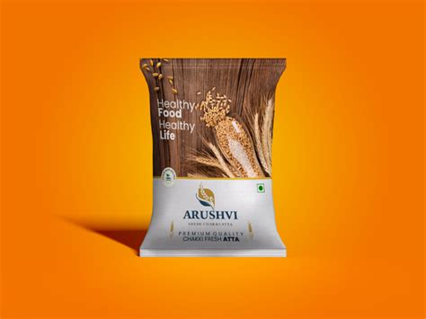 Arushvi Fresh Chakki Atta Packaging Of The World