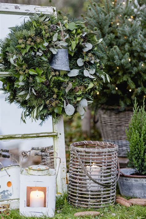 Weihnachtsstimmung Im Garten Und Auf Der Terrasse • Pomponetti Weihnachtsdeko Im Garten