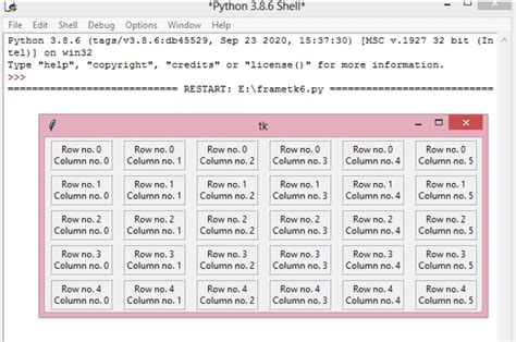 Python Tkinter Create Labelframe And Add Widgets To It