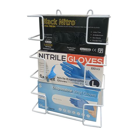 Glove Dispenser Holder 3 Tiers Safety Xpress