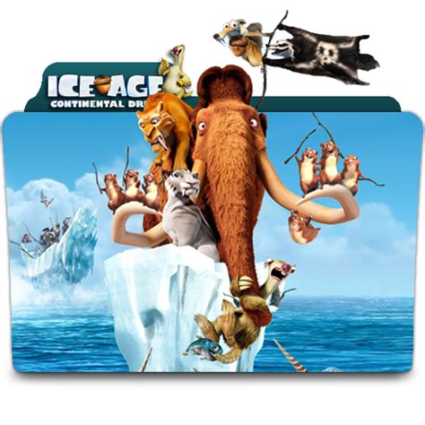 Ice Age 4 Continental Drift Movie Folder Icon By Malaydeb On Deviantart