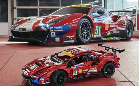 LEGO Technic Ferrari 488 GTE AF Corse 51 Set Revealed For 2021