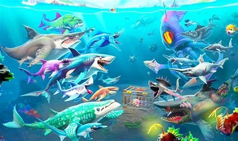 How To Get All The Sharks In Hungry Shark World