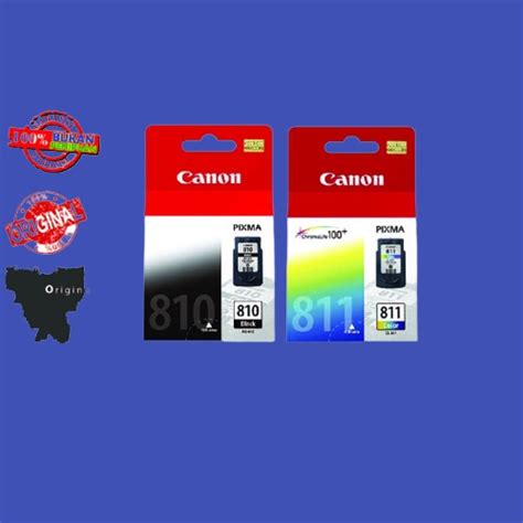 Jual Tinta Catridge Canon Pg 810 Black Or 811 Cl Original Shopee