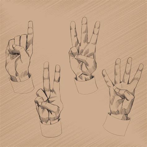 Hands of michelangelo Vector Art Stock Images | Depositphotos