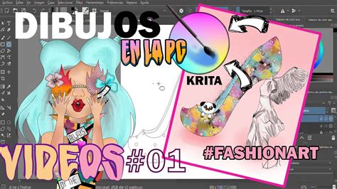 Como Dibujar En Digital En Krita🎨🖌 Youtube