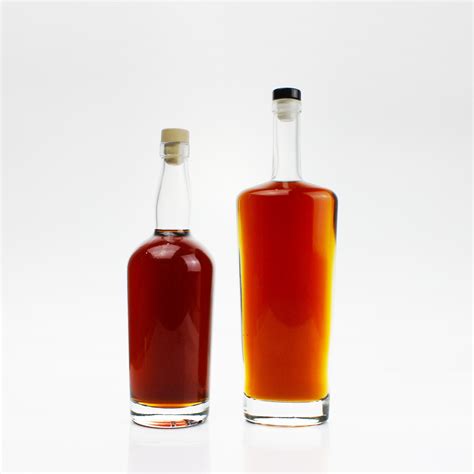 Rum Glass Cool Glass Bottles 1000ml Wide Mouth Glass Bottle 750ml Spirit Bottles Glass Bottle