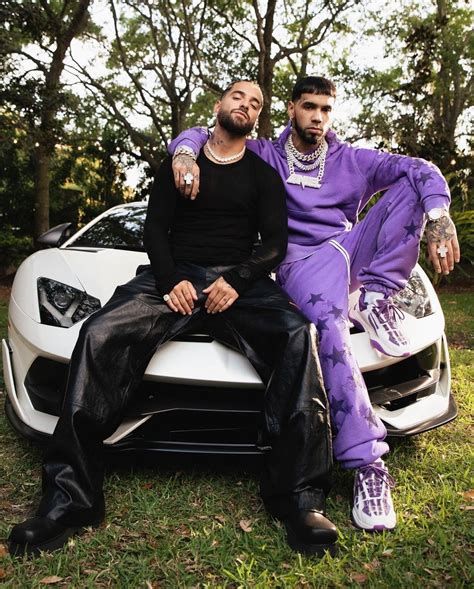 Anuel AA Outfit from March 22, 2023 | WHAT’S ON THE STAR? Purple Hoodie, Maluma Pretty Boy, Save ...