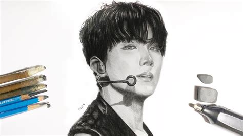 Drawing J Hope Bts Mang 제이 홉 Bts 그리기 วาดเจโฮป บีทีเอส Youtube