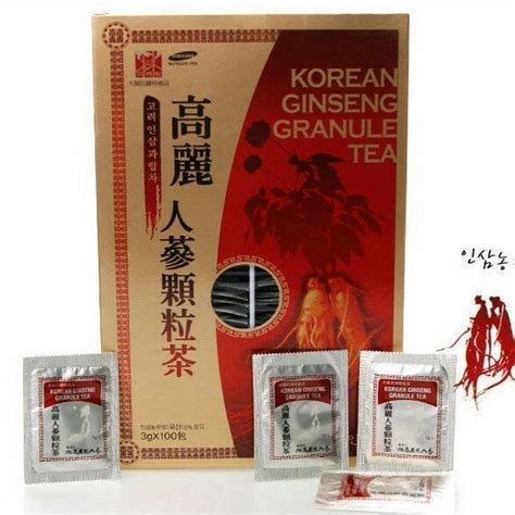 韓國原裝高麗人蔘茶 100包盒 養顏好氣色，外出隨身攜帶包！方便又養身 首爾先生mrseoul 樂天市場rakuten