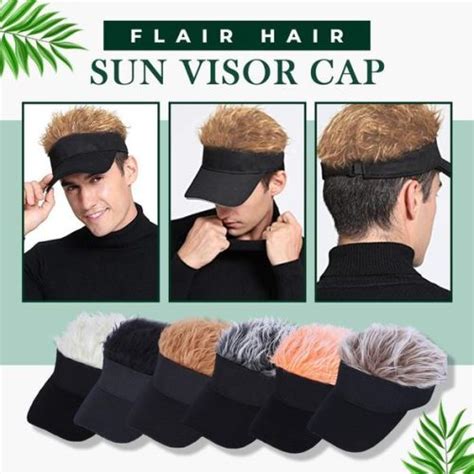 Amazing Flair Hair Visor Cap Itvalore