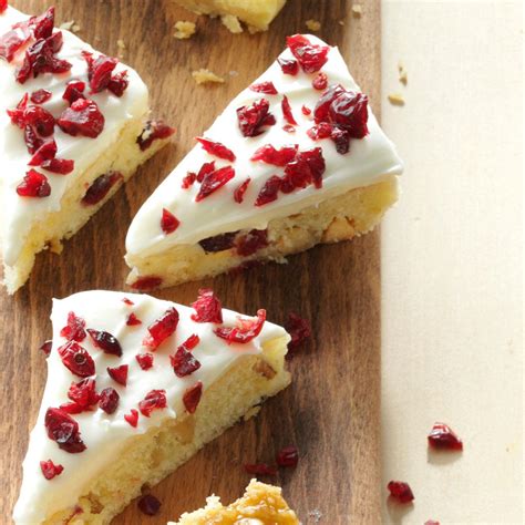 Cranberry Bars With Cream Cheese Frosting Recipe Taste Of Home