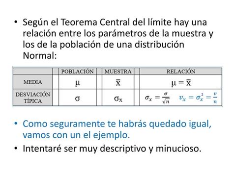 2 Distribución de medias muestrales PPT