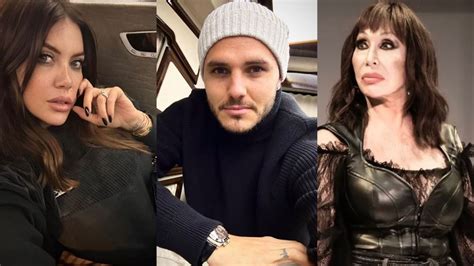 Moria Casán volvió a responderle con todo a Mauro Icardi Sos un