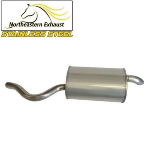 Resonator Stainless Steel Muffler Exhaust Kit Fits Sc Sl