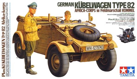 Tamiya 36202 1 16 German Kübelwagen Type 82 Africa Corps w