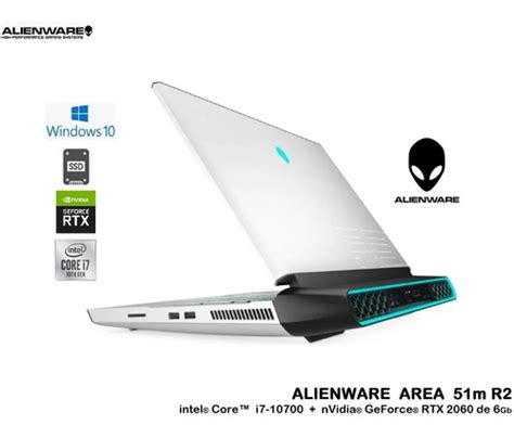 Alienware Area 51m R2 I7 10700 16ram 512ssd 1tb 17 3 Rtx 6gb Meses