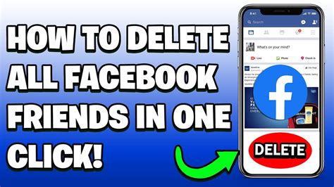 How To Delete All Facebook Friends In One Click Remove Facebook