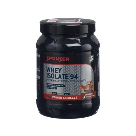 Sponser Whey Isolate 94 In 5kg Eimer