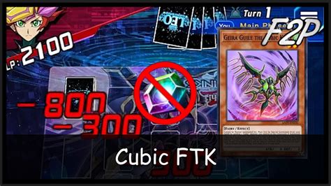 I Made A Gem Ftk Deck With F P Cubic Cards Yu Gi Oh Duel Links