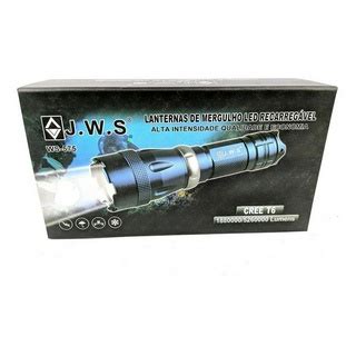 Lanterna De Mergulho Led T W Jws Ws Metros Shopee Brasil