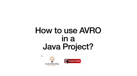 Lecture 9 Generate AVRO Java Records Using AVRO Schema Kafka For