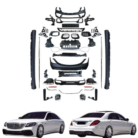 For Mercedes Benz S Class W Upgrade To S Amg Body Kit