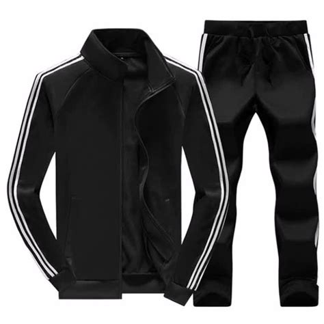 Sportex Blank Tracksuit Custom Sports Suit Set Mens Polyester Sweatsuit