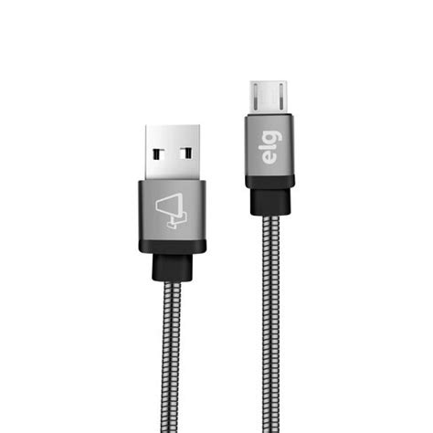 Cable Elg Blindado Inox Usb A Microusb Metro Mercado Digital