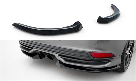 Rear Side Splitters V 3 Ford Focus St Mk3 Facelift Our Offer Ford Focus St Mk3 Fl