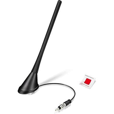 Aerzetix Antenne Autoradio De Toit Cm Pour Auto Voiture Avec C Ble