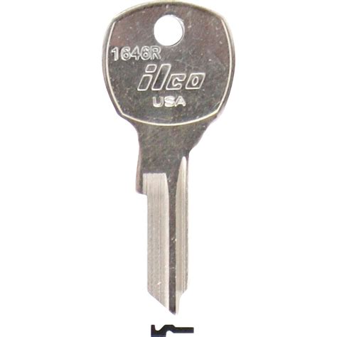 Ilco National Nickel Plated Mailbox Key R Pack Do It Best