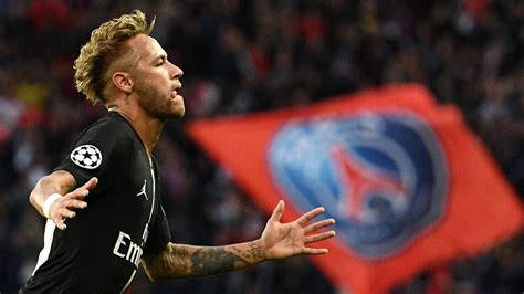 Neymar Jr Is Wearing Black Sports Dress Standing In Blur Background Hd