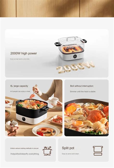 Xiaomi Launches Mijia Multi Function Electric Hot Pot L Xiaomitime