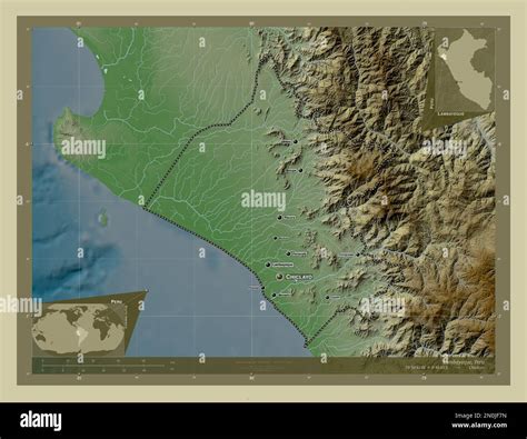 Mapa De La Region Lambayeque Fotos Und Bildmaterial In Hoher