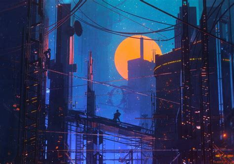 Cyberpunk Illustrations by Dangiuz | Daily design inspiration for ...