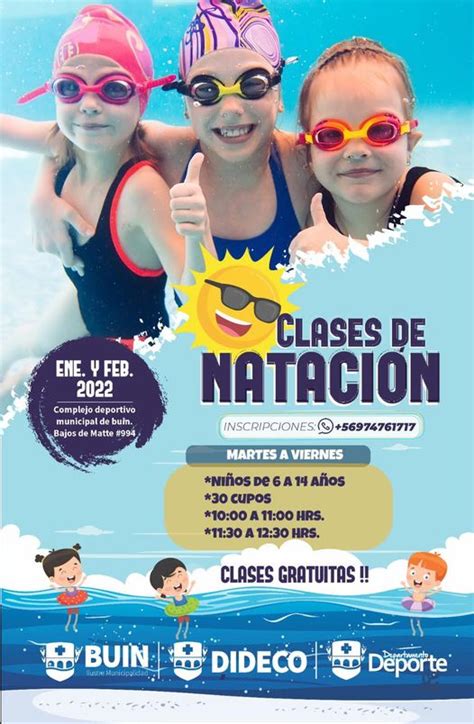 Talleres De Verano Clases De Nataci N En Complejo Deportivo Municipal