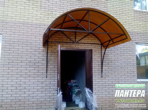 Металлические комбинированные двери - цена, купить в Москве