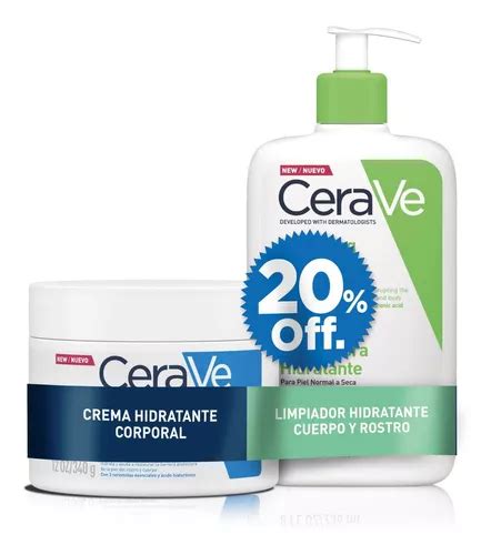 Limpiador Hidratante Crema Hidratante Corporal Cerave MercadoLibre