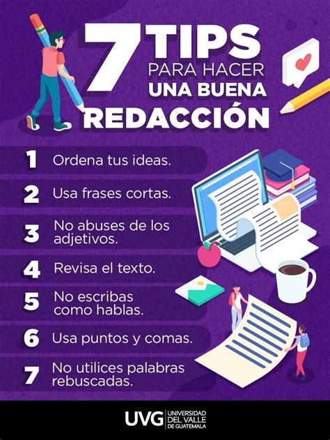 Tips Para Hacer Una Buena Redacci N En Metodos De Aprendizaje