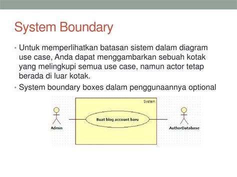 Ppt Bab 4 Use Case Diagram Powerpoint Presentation Free Download