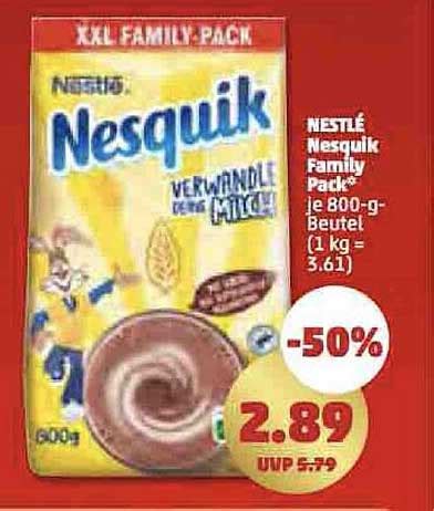 Nestlé Nesquik Family Pack Angebot bei Penny 1Prospekte de